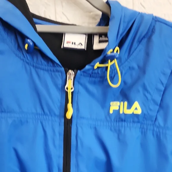 Fila Royal Blue Hooded Jacket - Picture 3 of 7